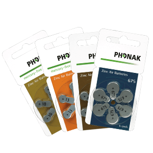 Acessório Phonak - Pilhas